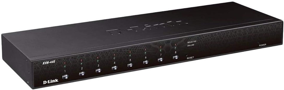D-link KVM-440/DSE  8-Port PS2 USB Combo KVM Switch
