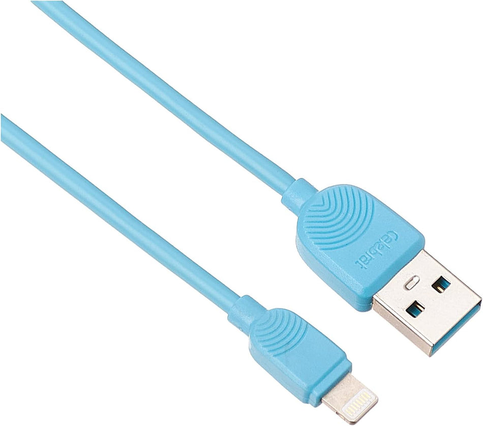 Celebrat Sky-2i Fast Charging USB to Lightning Data Cable – Blue