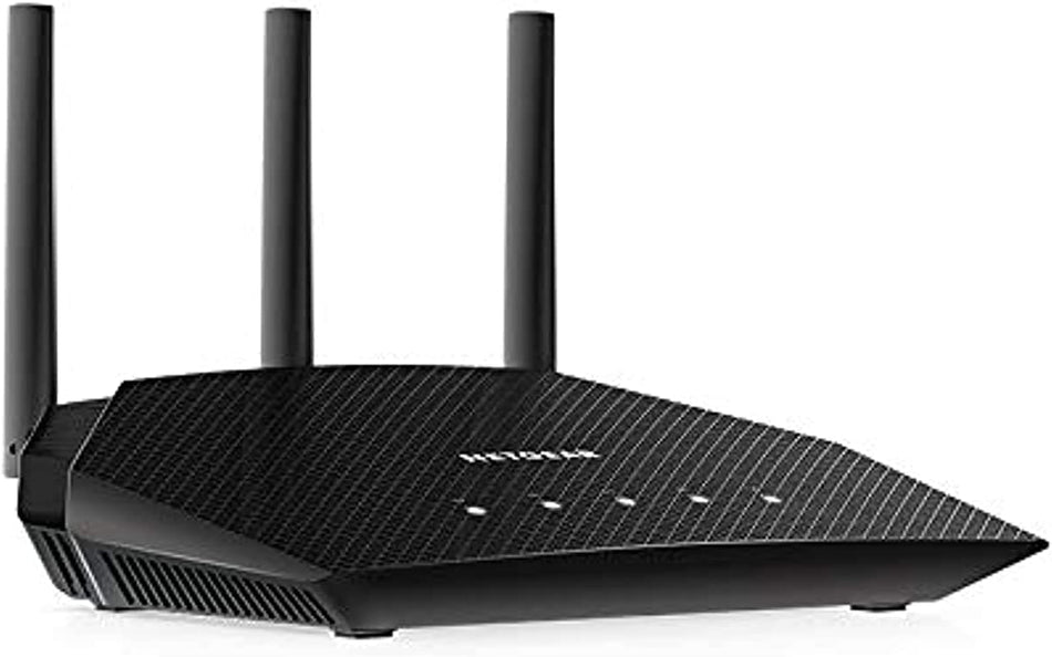 NETGEAR Wi-Fi 6 Router RAX10 | AX1800 Wireless Speed (Up to 1.8 Gbps) | 4-Stream Dual-Band Gigabit Coverage | Up to 1,500 sq. ft. & 20 Devices | WPA3 Security