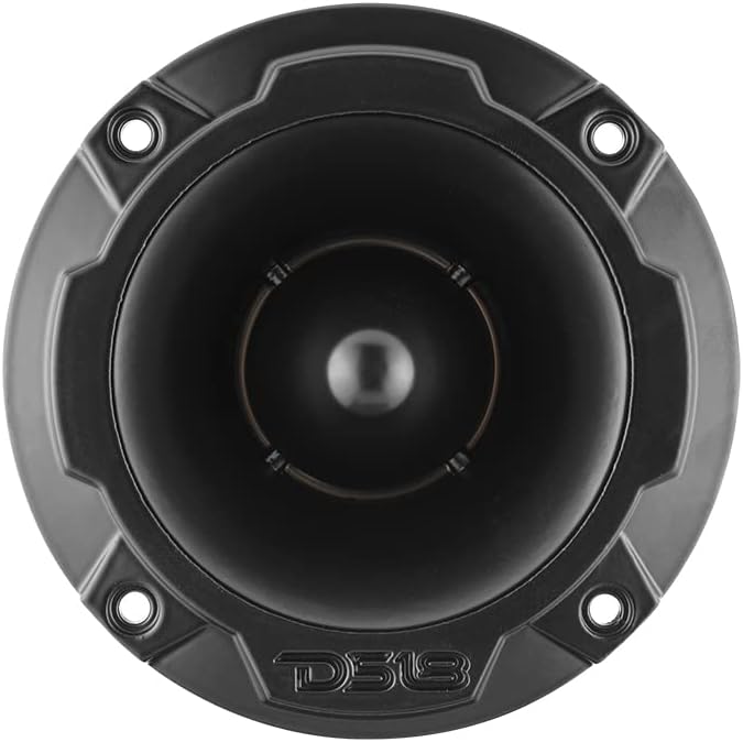 DS18 PRO-TWX4 1.75-Inch High-Compression Titanium Super Bullet Tweeter, 560 Watts Max, 280 Watts RMS, 4-Ohm Pro Audio Component Loudspeaker (Single)