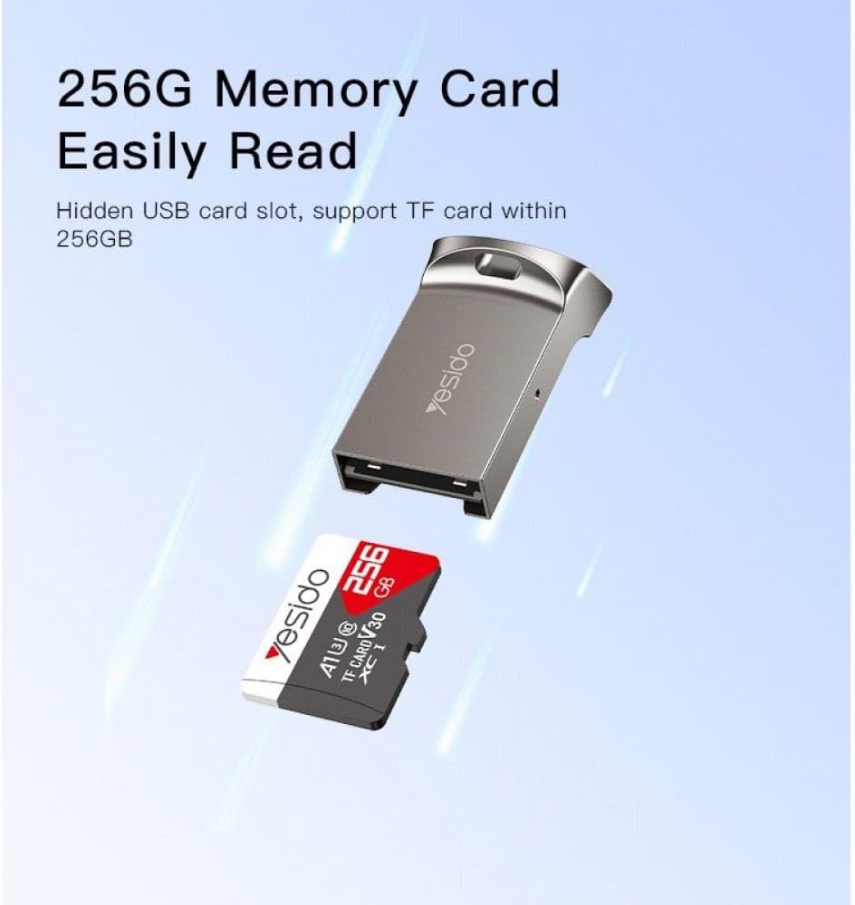 Yesido GS20 USB 2.0 High-Speed TF Memory Card Reader