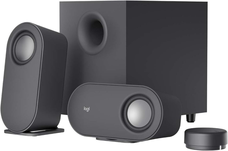 Logitech Z407 Bluetooth® Computer Speakers with Subwoofer and Wireless control 3.5 mm Bluetooth: 5.0 Micro-USB input