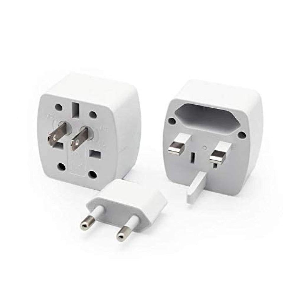 LDNIO Z4 Universal Plug 6AMAX Concise Fashion - Lightweight ABS V0 Travel Adapter with Silkworm Wing Design for World Travel