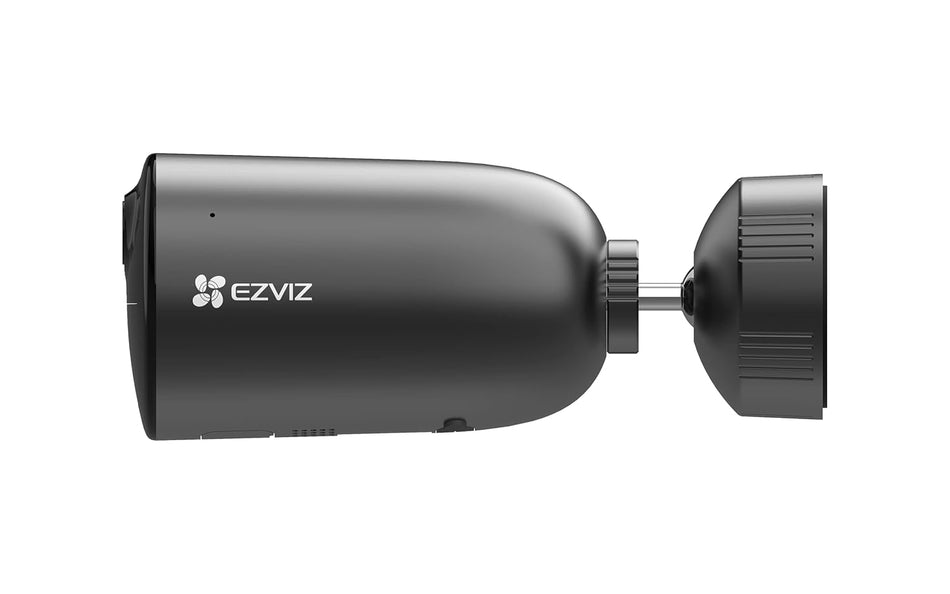 EZVIZ CS-EB3 WiFi Camera, Outdoor Security Camera, 2K Wireless Battery Powered CCTV Camera, Color Night Vision, 2-Way Talk, Human Detection, Active Defense, Weatherproof, 256G SD/iCloud Storage, Alexa, EB3