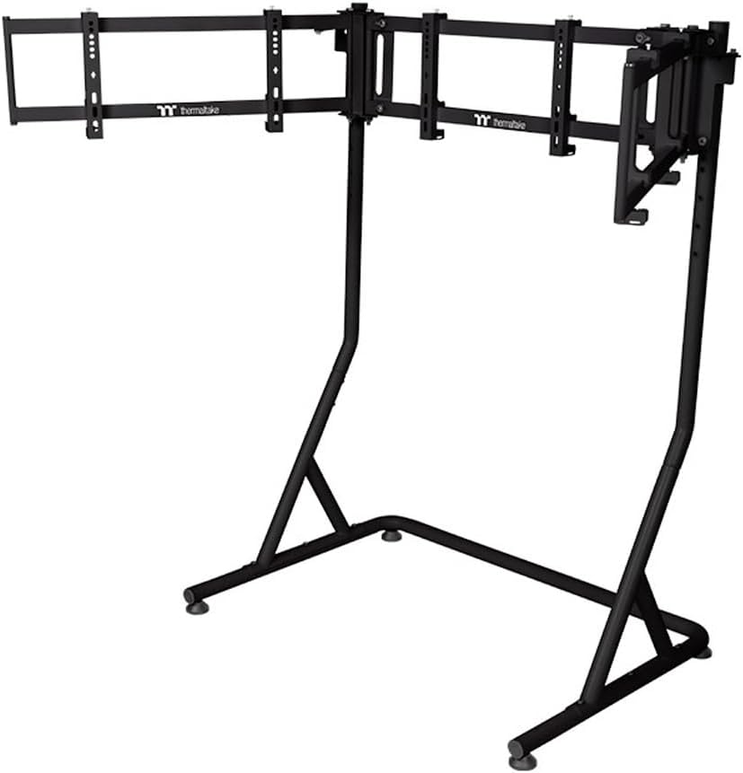 Thermaltake Triple Monitor Stand Pro - Black [GSC-MSP-MDSLBB-01]
