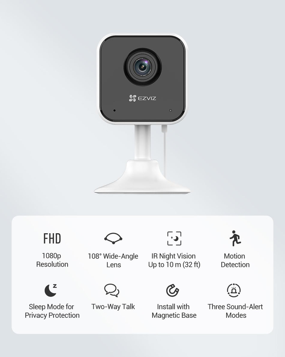 Camera H1C EZVIZ 1080P FHD Smart Home Wi-Fi Security Camera (Type-C)