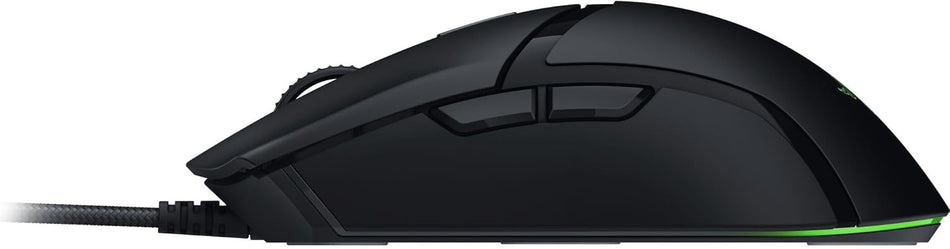 Razer Cobra Wired Gaming Mouse, 58g Lightweight Design - Gen-3 Optical Switches, Chroma RGB Lighting with Underglow, Precise 8500 DPI Optical Sensor - 1 - Speedflex Cable, Black