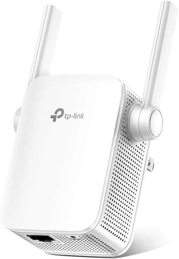 TP-LINK RE205 AC750 Dual Band Wi-Fi Range Extender - Wall-Plug Signal Booster, External Antennas, Smart Signal Indicator, Fast Ethernet Port
