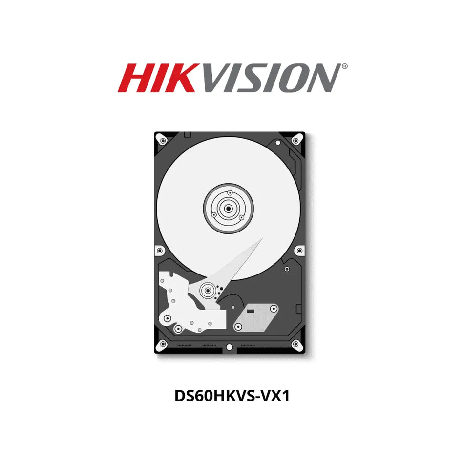 Hikvision 6TB 3.5 Inch SATA 5400RPM Surveillance Internal Hard Disk, DS60HKVS-VX1 - 534685755943 