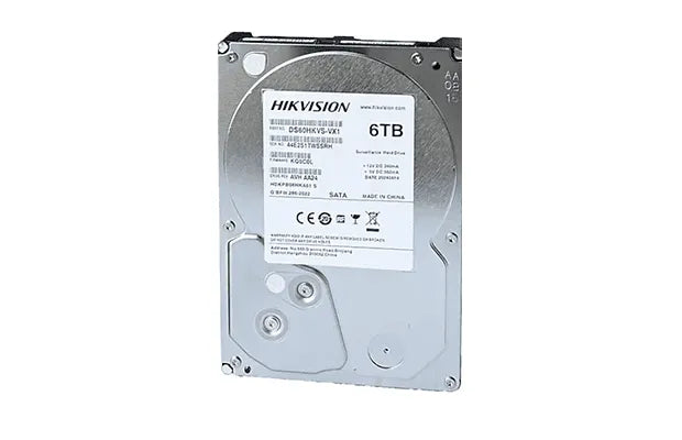 Hikvision 6TB 3.5 Inch SATA 5400RPM Surveillance Internal Hard Disk, DS60HKVS-VX1 - 534685755943 