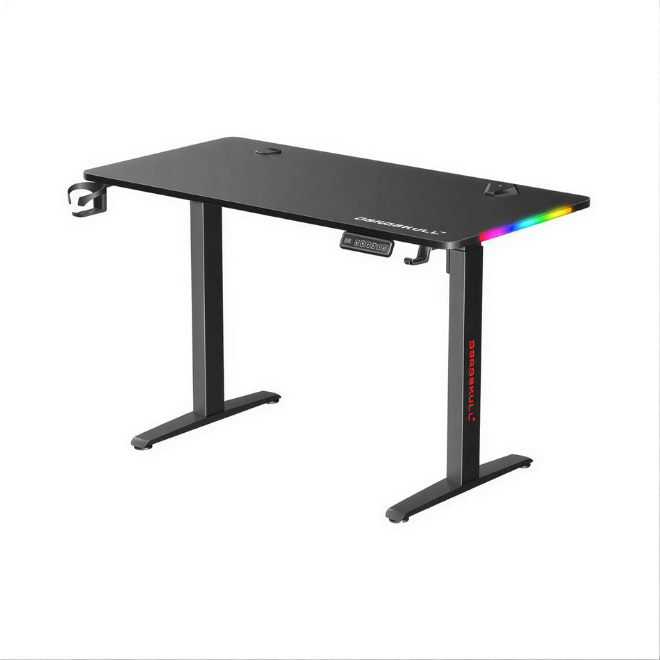 Deadskull HA-04-C motorized, height-adjustable gaming desk RGB