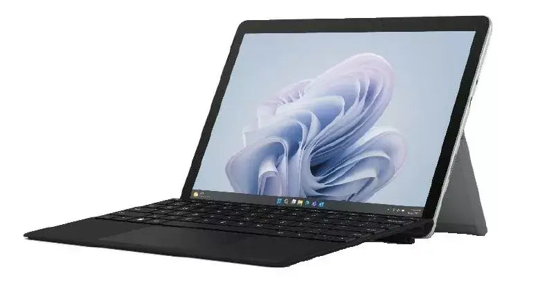 Microsoft Surface Go Pentium Model 1825 , 8GB Ram, 128GB SSD, 10-inch PixelSense touchscreen,  Intel UHD Graphics, Windows 10 Home, Platinum Silver Bundle with Black Keyboard (Renewed ), 3 Months Warranty