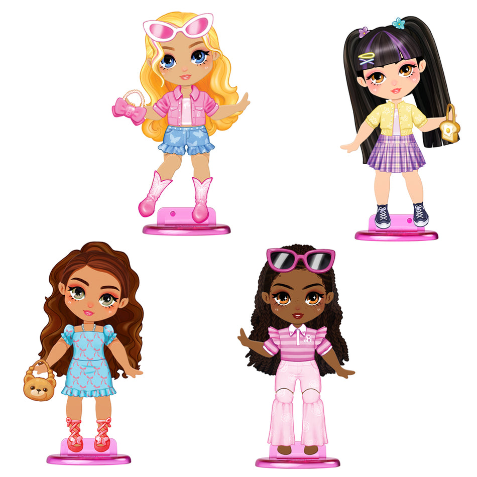 Barbie Stickee Style Doll Assortment (JMV91) by Mattel