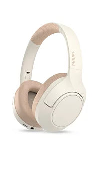 Philips TAH7508/97 Over-Ear Wireless Bluetooth Headphones - Noise Canceling Pro, Up to 60 Hours Playtime, Hi-Res Audio, Clear Calls & Quick Charge - Available in Black & White