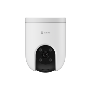 EZVIZ H8c PoE 2K Pan & Tilt Outdoor Security Camera (360° Panoramic View, Power over Ethernet, AI Human Shape Detection, Auto-Tracking, Active Defense, Weatherproof, CS-H8c PoE)