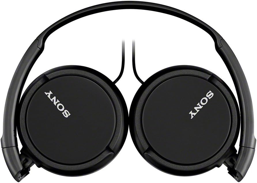 Sony ZX Series Wired On-Ear Headphones with Mic - Black