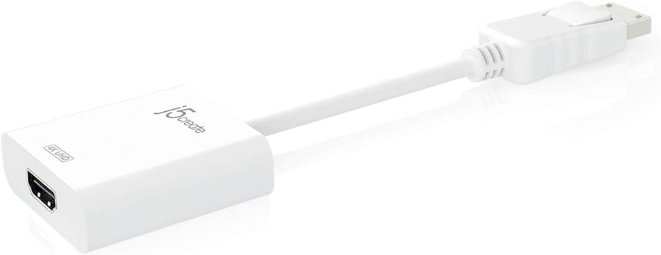 j5Create JDA158V2 Displayport To 4K 60Hz HDMI Active Adapter