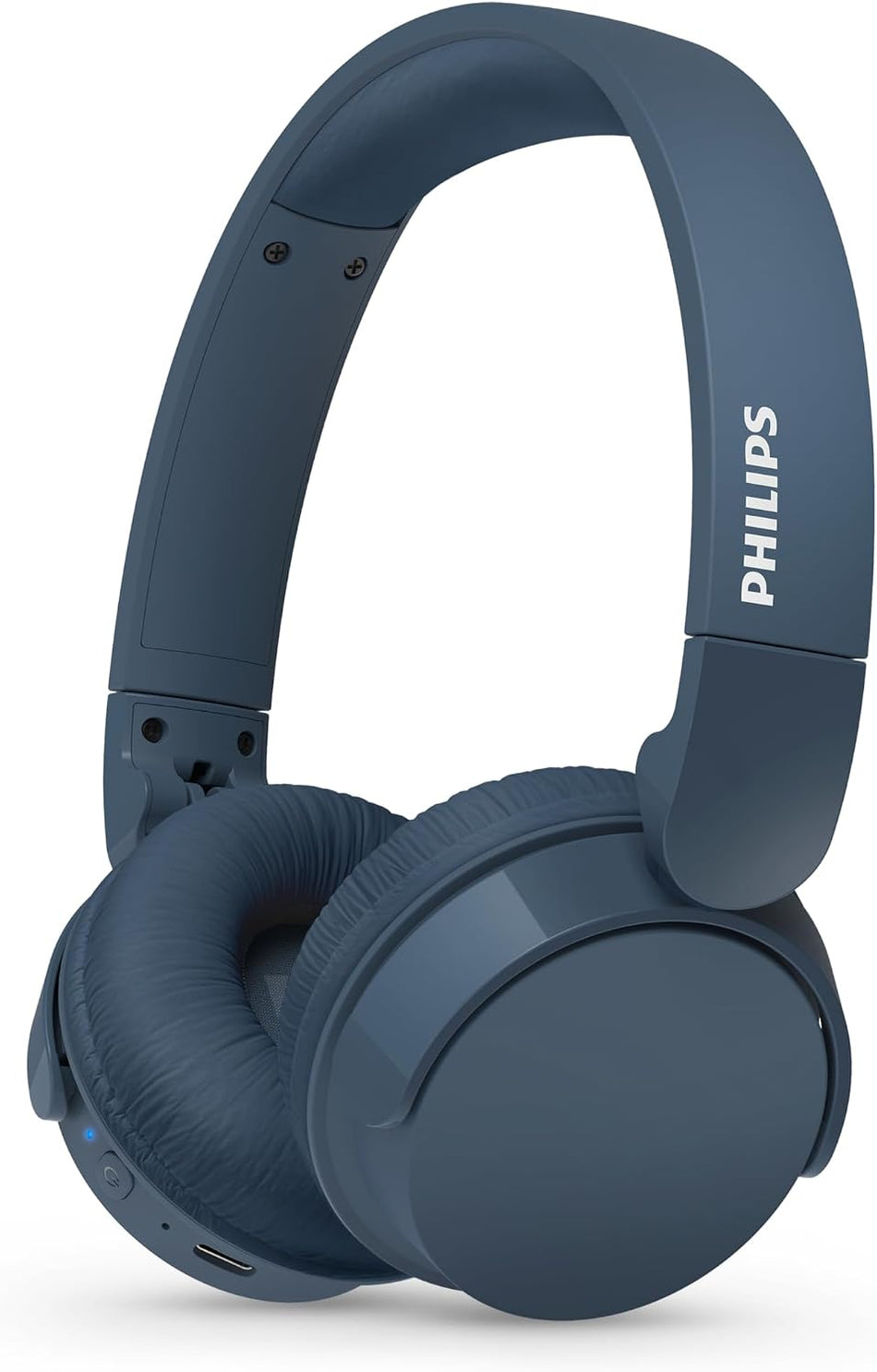 Philips TAH4209/00 Lightweight On-Ear Wireless Bluetooth Headphones - 55 Hours Play Time, Dynamic Bass, Passive Noise Isolation, Clear Calls & Quick Charge – Black/White/Blue