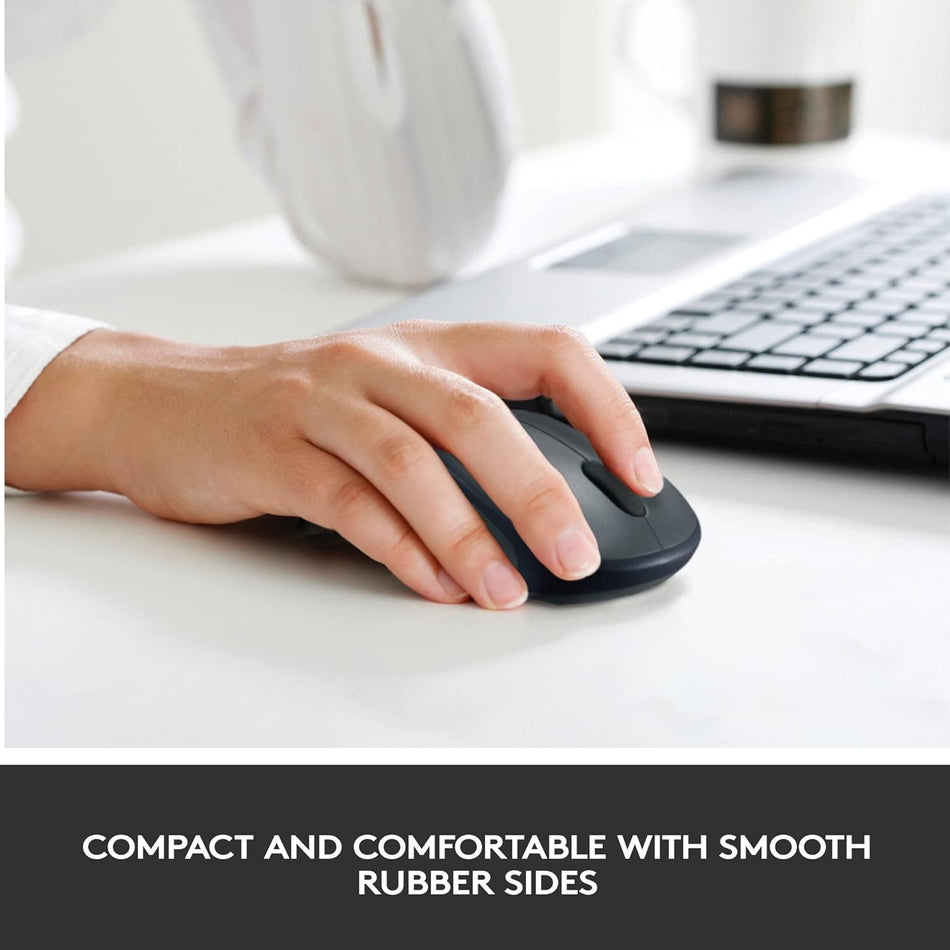 Logitech M235 Wireless Compact Optical Mouse (3 Buttons, Advanced Optical Tracking, Colt Matte)
