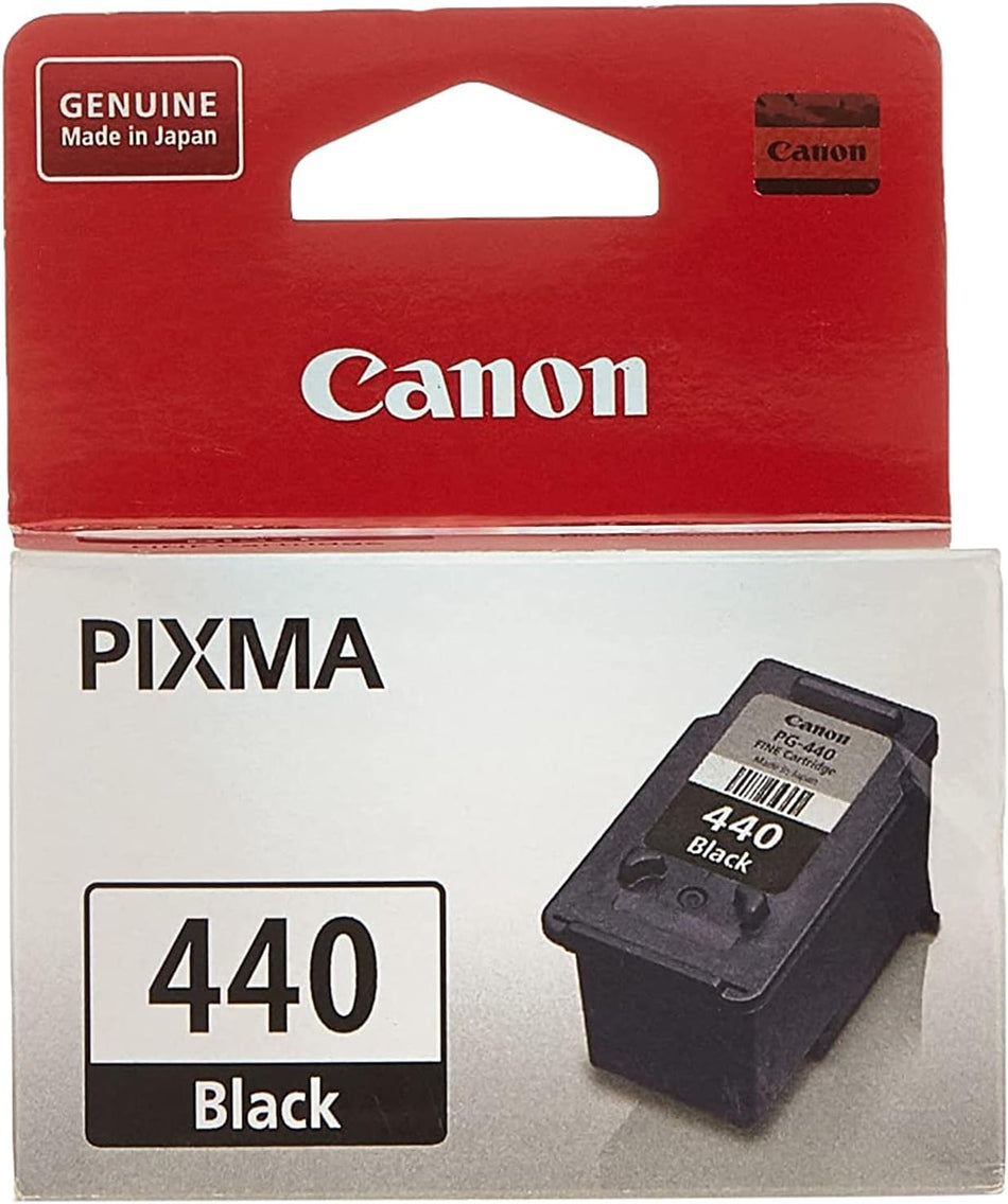 Canon PG-440 Black Genuine Ink Cartridge, Prints Up to 180 A4 Pages
