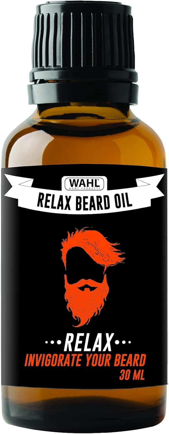 WAHL Relax Premium Beard Oil – Deep Conditioning & Softening Formula, 30ml – 3999-0462