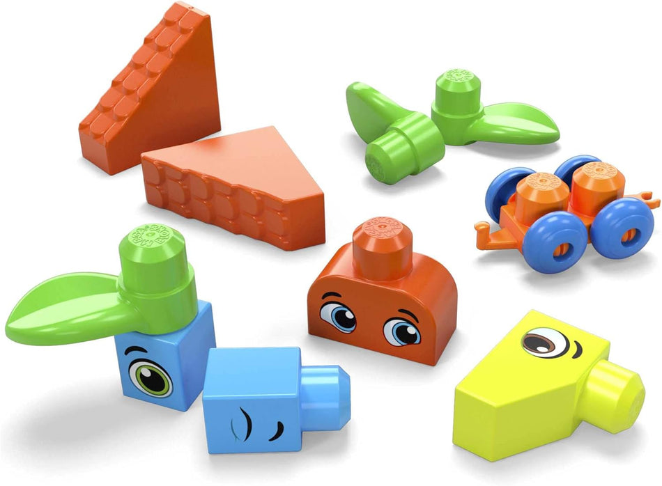 Fisher-Price Mega Bloks Bigger Building Bag Toddler Toy Set (HHM96) – 150 Pieces