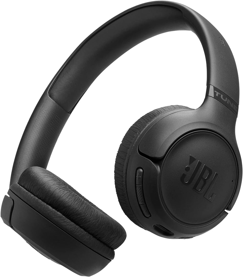 JBL Tune 530BT Wireless On-Ear Bluetooth Headphones with Pure Bass Sound, 76H Battery Life, Dual Beamforming Mics, Multi-Point Bluetooth 6.0, Foldable & Lightweight