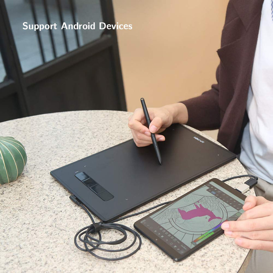 XP Pen Star G960S Graphics Drawing Tablet 9 x 6 inch with 8192 Levels Pressure Sensitivity