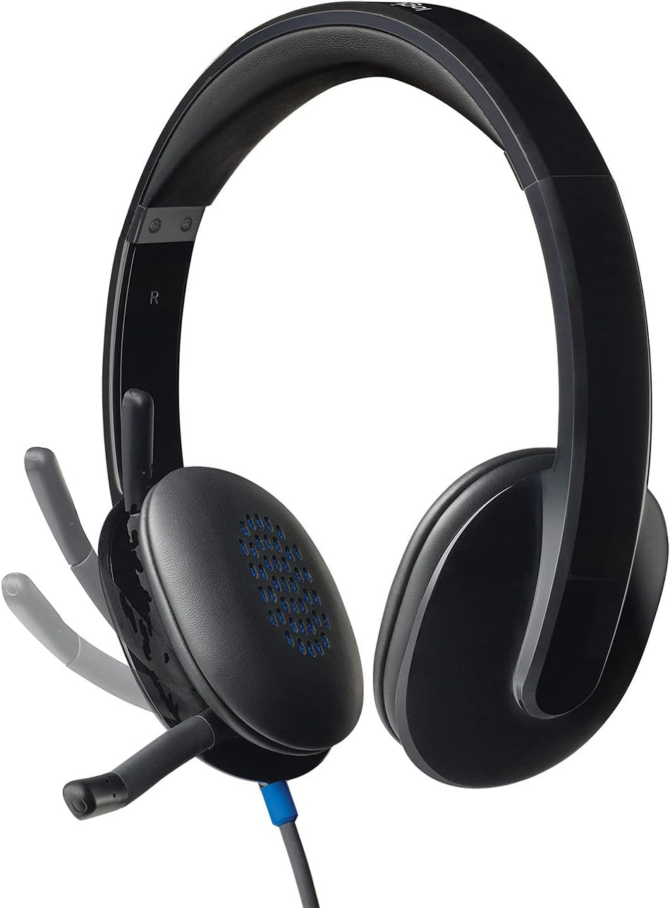 Logitech H540 Binaural Headphones with Wire 1.8 m Black