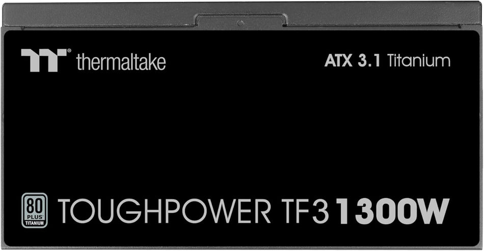 Thermaltake Toughpower TF3 1300W Watt Fully Modular 80+ Titanium, ATX 3.1 & PCIe 5.1 ready, Deliver up to 600W for PCIe 5.1 graphics cards. Power Supply
