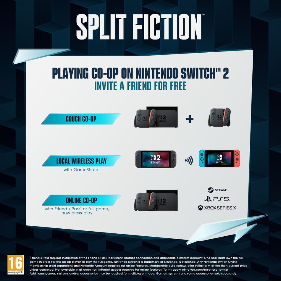 Split Fiction — Nintendo Switch 2 | Code In A box | VideoGame