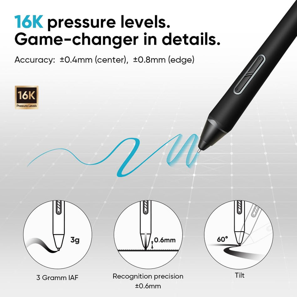 XP-Pen Wireless Drawing Tablet Deco Pro MW 2nd Gen, 9" x 6" Bluetooth Computer Graphics Tablet