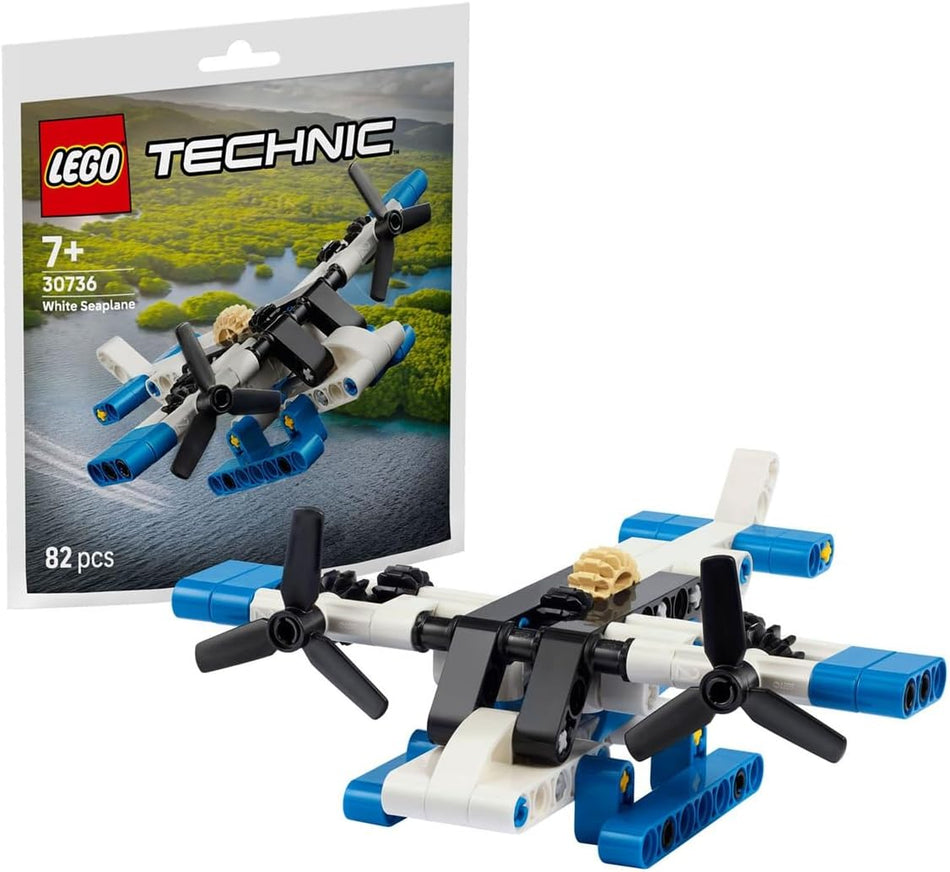 LEGO Technic White Seaplane 30736 (82 Pieces)