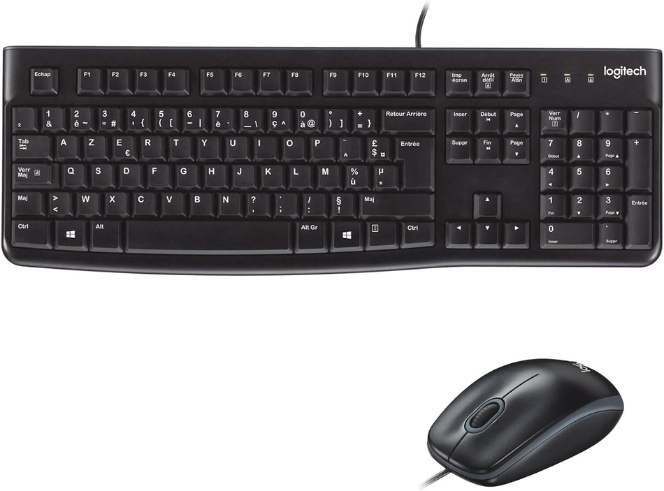 Logitech MK120 USB Desktop Combo AZERTY - (French)