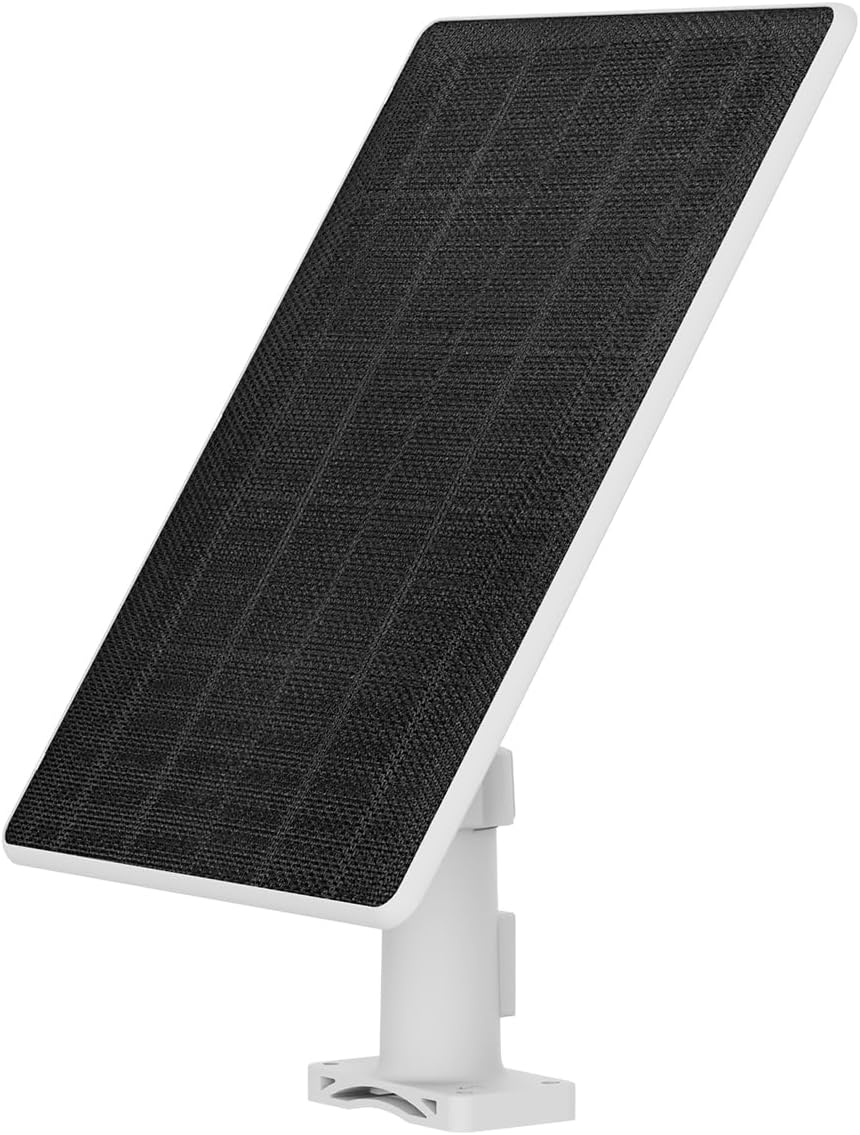 EZVIZ CS-PSP8 Solar Charging Panel 8W  C Interface for Surveillance Camera on EZVIZ Battery IP65 Waterproof 8 W 6 V Adjustable Mounting with 3 m Cable