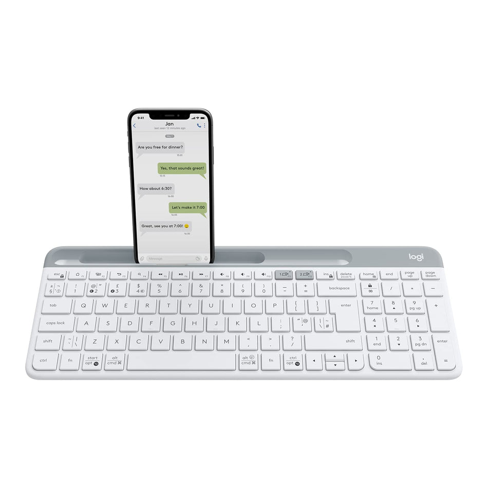 Keyboard Logitech K580 Slim Multi-Device Wireless Graphite Grey