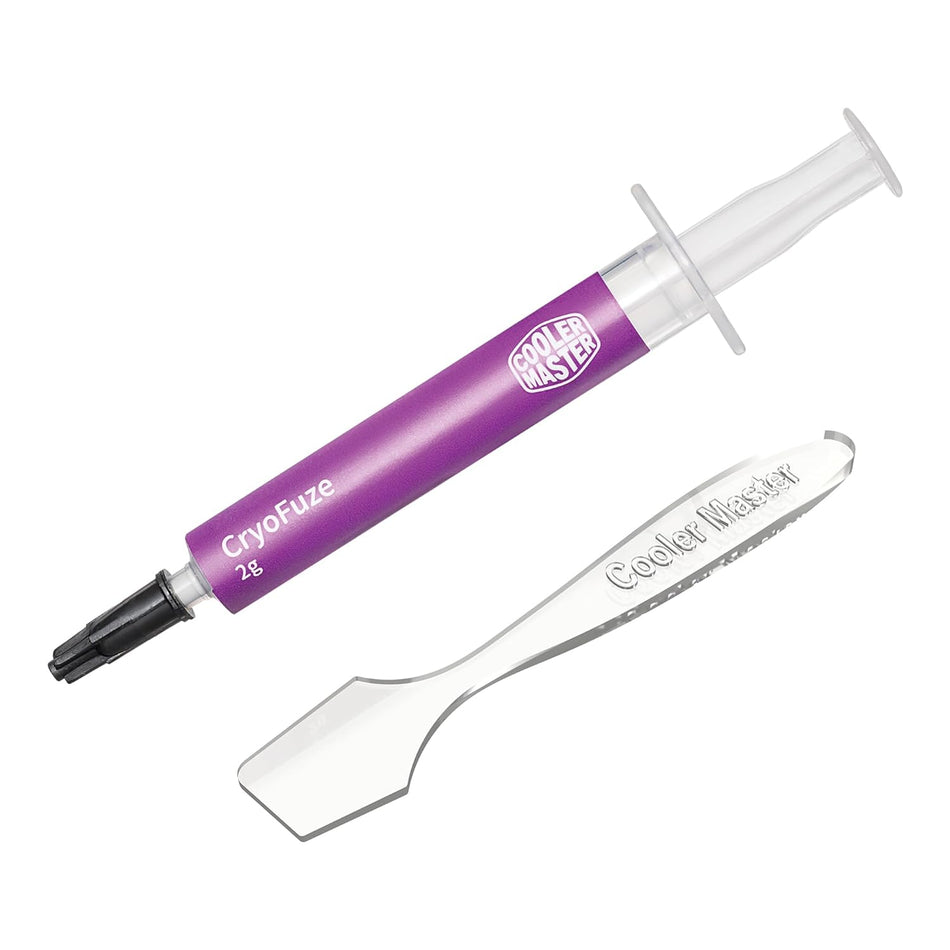 Cooler Master CryoFuze Ultra-High Performance Thermal Paste, Nanoparticles, CPU/GPU Conductivity W/m.k= 14m, Non Corrosive, up to 250°C for CPU & GPU Coolers