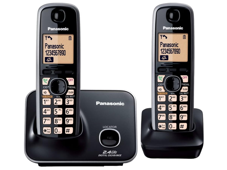 PANASONIC KX-TG3611BX & KX-TG3712BX CORDLESS PHONES | Digital Cordless Telephone Series