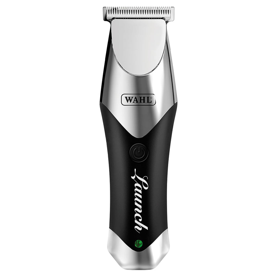 Wahl Professional Launch Trimmer, Cordless Compact 6000 RPM Rotary Motor, Wide Detachable T-Blade, 2 Hour Runtime (3026699)