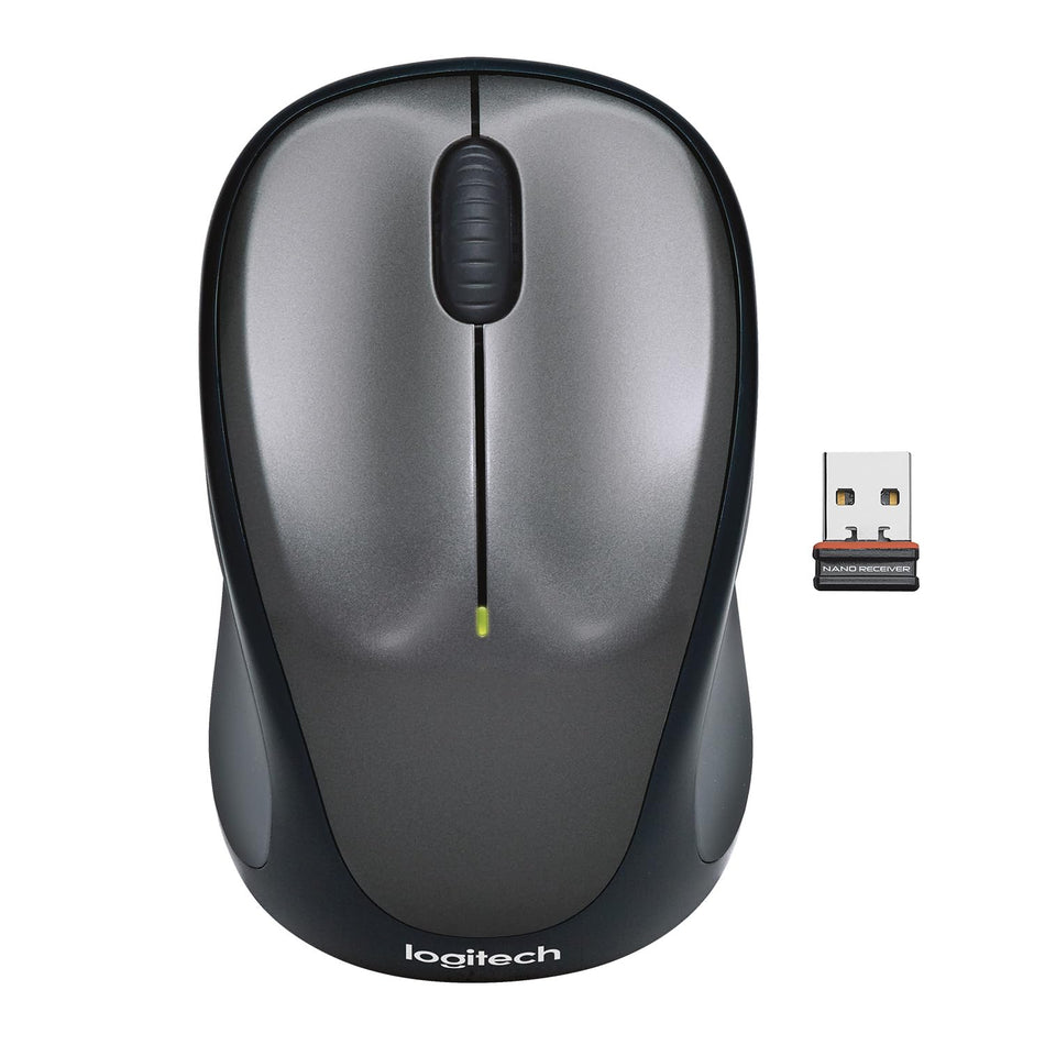 Logitech M235 Wireless Compact Optical Mouse (3 Buttons, Advanced Optical Tracking, Colt Matte)