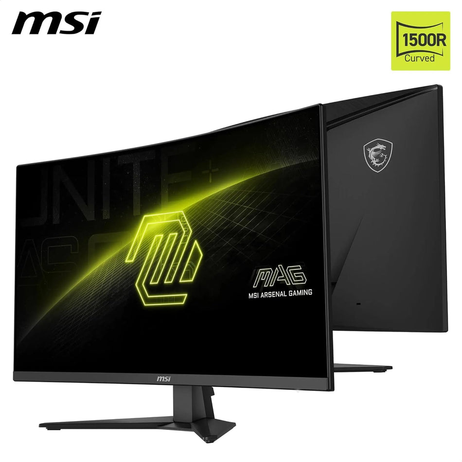 MSI MAG 321CQF E18, 31.5" WQHD Curved 1500R/Rapid VA/180Hz/1ms(MPRT)/0.5ms(GtG)/AdaptiveSync/HDR Ready/2x HDMI2.0b/DP1.4a