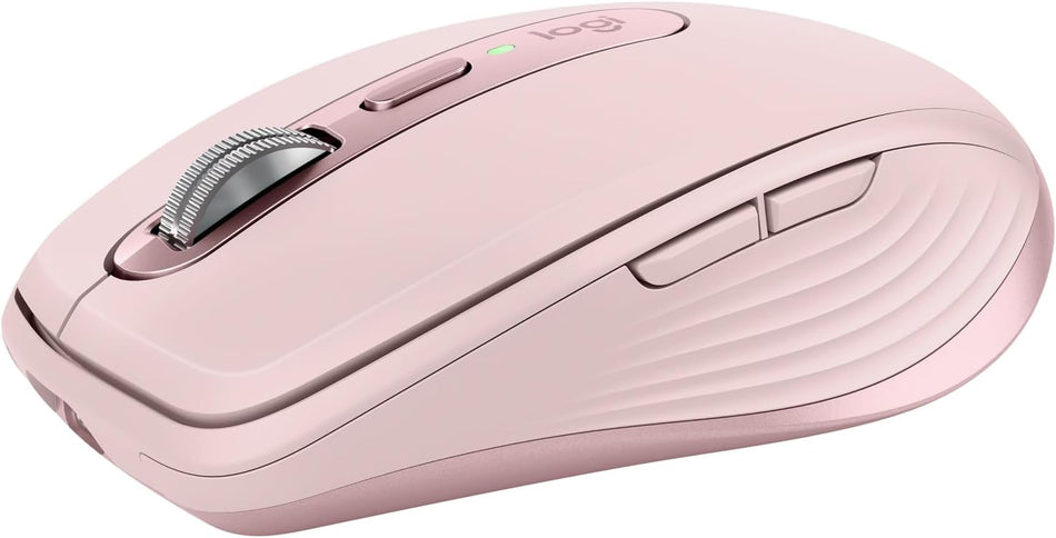 Logitech MX Anywhere 3S mouse RF Wireless + Bluetooth Laser 8000 DPI Rose - 910-006931