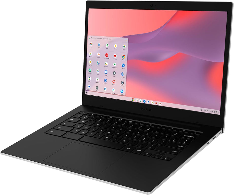 Samsung 14" Galaxy Chromebook Go Laptop PC Computer, Intel Celeron N4500 Processor, 4GB RAM, 64GB Storage, ChromeOS, XE340XDA-KA2US, Silver