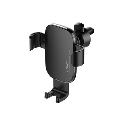 LDNIO MG10 | Universal Gravity Mechanical Air Vent Car Phone Holder | 360° Rotation Auto-Lock Premium Alloy Mount