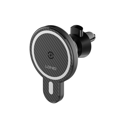 LDNIO MA20 / MA20-1 | Universal 15W Strong Magnetic Wireless Fast Charging Car Mount | 360° Rotational Air Vent Phone Holder