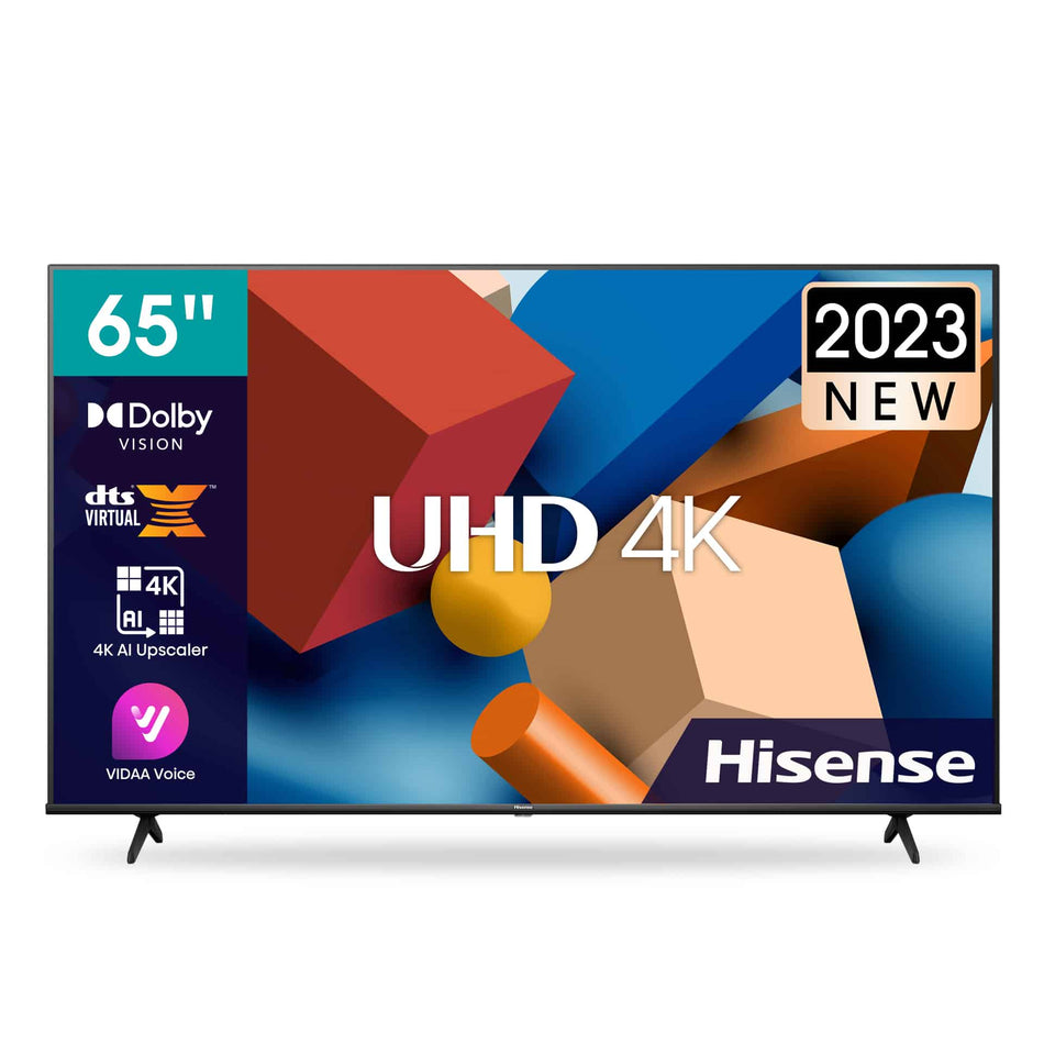 Hisense 65" 4K UHD LED Smart TV | Black Edition - 65A6K