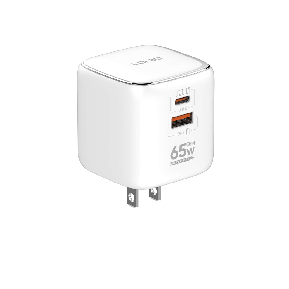 LDNIO Q2617 65W GaN Laptop Fast Charging Interchangeable Socket Multi-Adapter Global Charger (US / EU / UK)