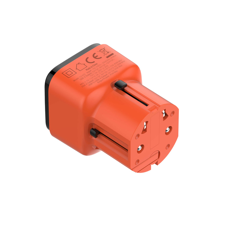 LDNIO Q2420 GaN 45W Laptop Fast Charging Global Universal Adapter (UK / EU / US / AU)