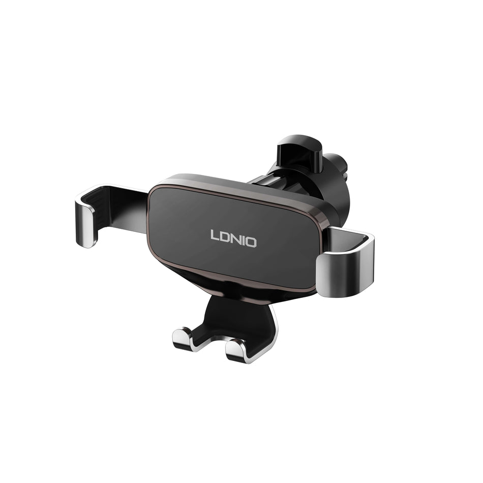 LDNIO MG13 | Universal Gravity Mechanical Air Vent Car Mount | 360° Rotation Anti-Slip Auto-Locking Phone Holder