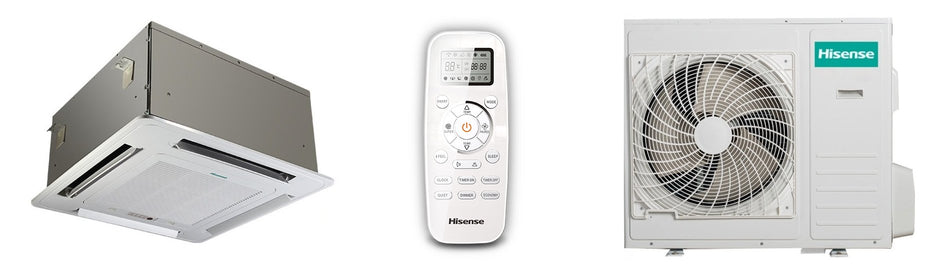 HISENSE AIR CONDITIONING CASSETTE TYPE 3550W - AUC-12HR4SAA